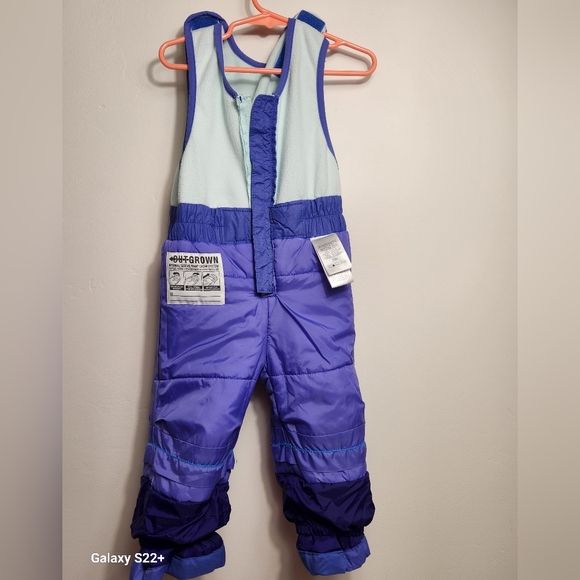 Columbia Sportwear Toddler Purple White Snow Suit Overalls, Size 2T.     G20 - Picture 7 of 14